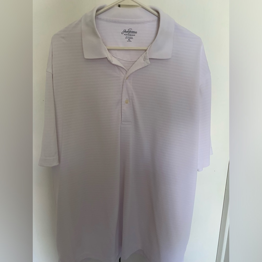 New Jack Nicklaus white golf shirt size XL